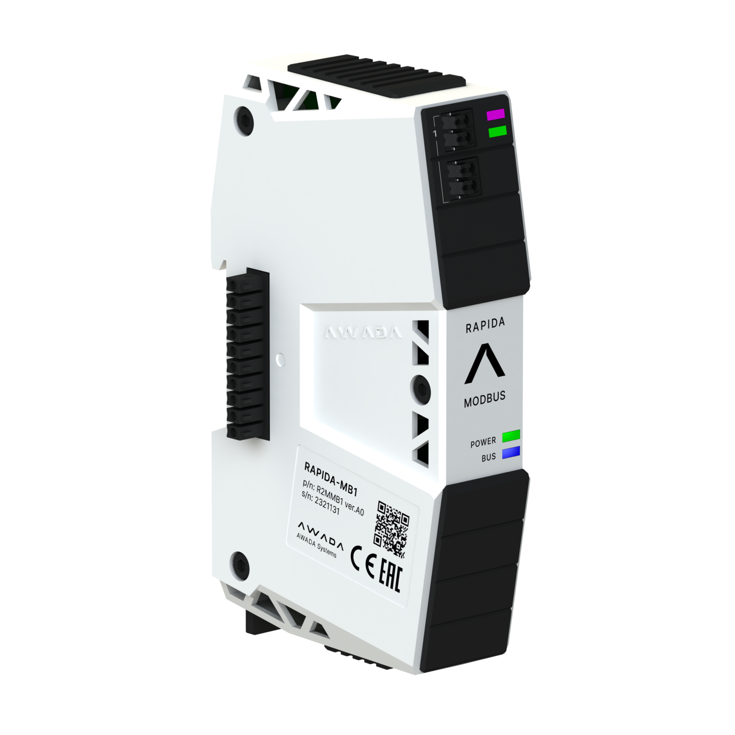 Модуль Modbus | RAPIDA-MB1 — AWADA Lighting Systems